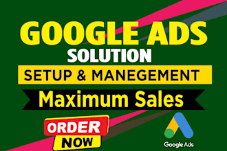 be your google shopping ads expert to setup and optimize