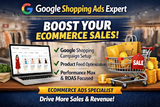 set up and manage high performing google shopping ads