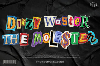 create typography college, ransom note, unique, quotes,