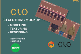 create 3d garment design in clo3d