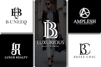 design luxury fashion clothing brand business logo