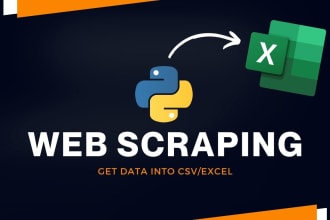 do web scraping, data mining, and web scrapers with python