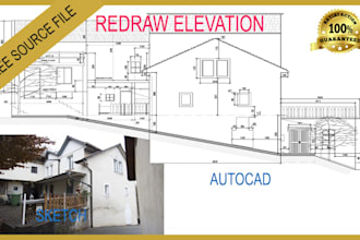 do elevations in autocad