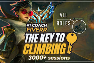coach you professionally in league of legends