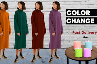 change the color of anything in photoshop super fast
