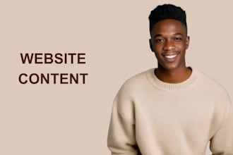 write SEO website content as your copywriter