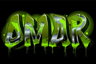 do graffiti,bubble,urban,splash logo or shirt