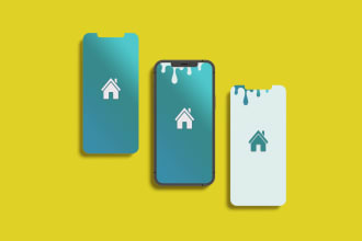 design professional mobile app icons and splash screen