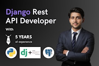 build your restful apis endpoints using the django rest framework