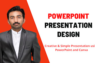 create creative and simple presentation using powerpoint and canva