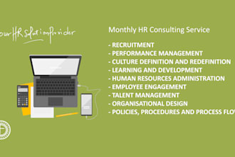 provide you with a monthly HR consulting service