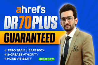 increase ahrefs DR, domain rating dr, domain rating dr 70 plus guaranteed