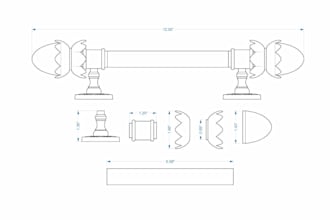 make 2d sketch of all kinds of products