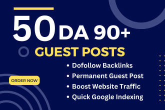 guest post on high da90 site SEO dofollow backlink