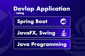 develop java, javafx project
