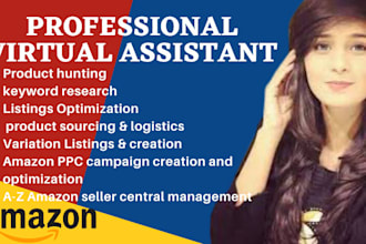 be your amazon virtual assistant for pl and fba shipment