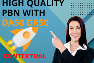 build contextual backlinks with da50 dr50 under low ss