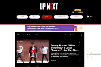 write hip hop articles and publish them in a rap blog