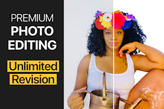 do premium photoshop editing and graphic design services