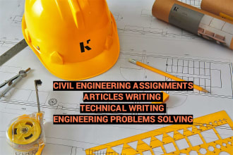 assist you in civil engineering assignments and tasks