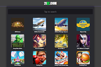 Best Deals!  design a landing page for CPA marketing niche gaming