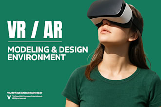 create 3d models for virtual reality or augmented reality
