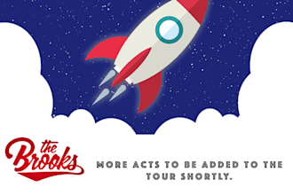 create you a HQ poster for your next big gig