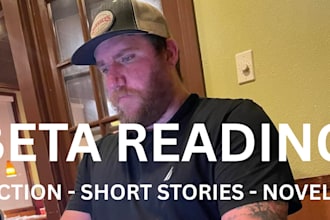 beta read and critique your fiction manuscript