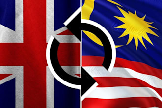provide translation from english to malay and vice versa