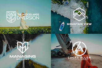 craft trendy luxury minimalist logo design with branding