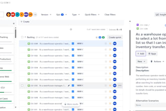 be your technical business analyst, create user stories