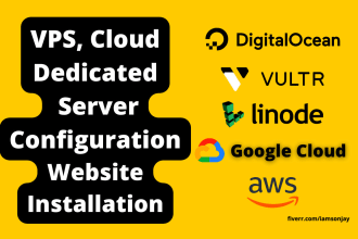 configure vultr, linode, google cloud, AWS, or any server and website migration