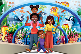 illustrate african american children book illustrations