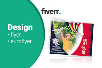 high quality and bright leaflets and flyers