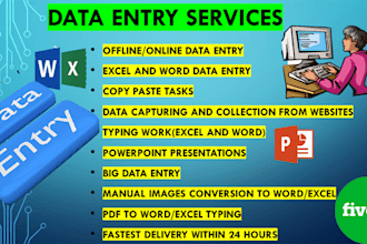 do professional data services of any document conversion