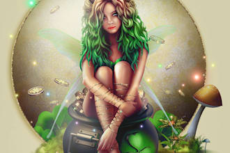 do world and mystical  of fairies,mermaids, and elves