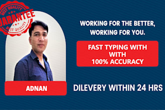 do my first 2 jobs of  typing, totally free of cost