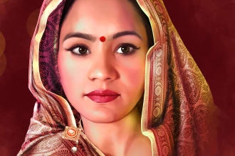 paint your realistic portrait digitally