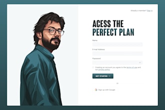do stunning landing page UI with figma