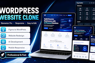 clone a wordpress website with elementor pro