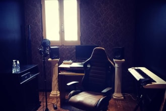 record powerfull and soulfull vocals for your track