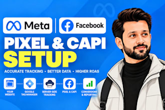 setup meta facebook pixel capi server side tracking with conversions API