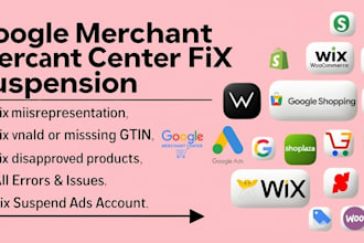 fix google merchant center suspension and misrepresentation resolve gtin issue
