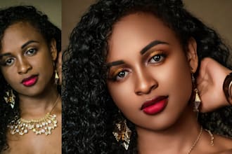 do high end photo retouching and photo editing