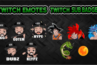 draw custom twitch, discord, youtube, kick emotes or sub badges