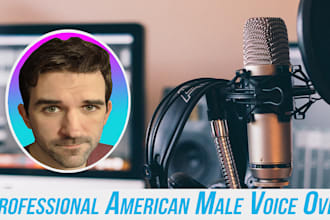 provide a friendly, conversational american male voice over
