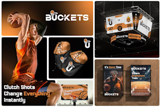 create minimalist logo and brand identity with complete branding kit