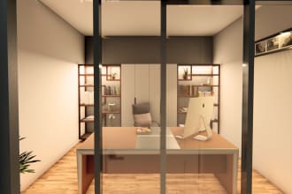 render realistic and detailed design of your interior space