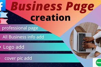 design and create facebook business page