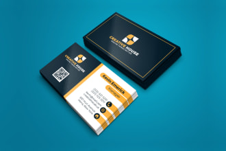 design a professional modern minimalist business card